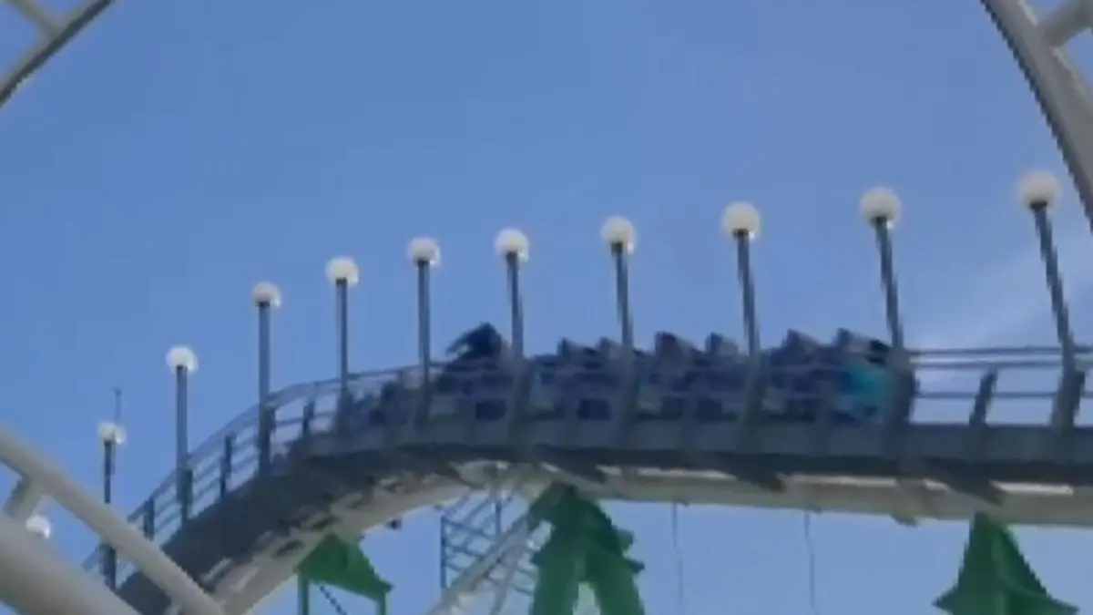 Mann springt von Achterbahn – während der Fahrt! „Ich wollte an diesem Tag nicht sterben
