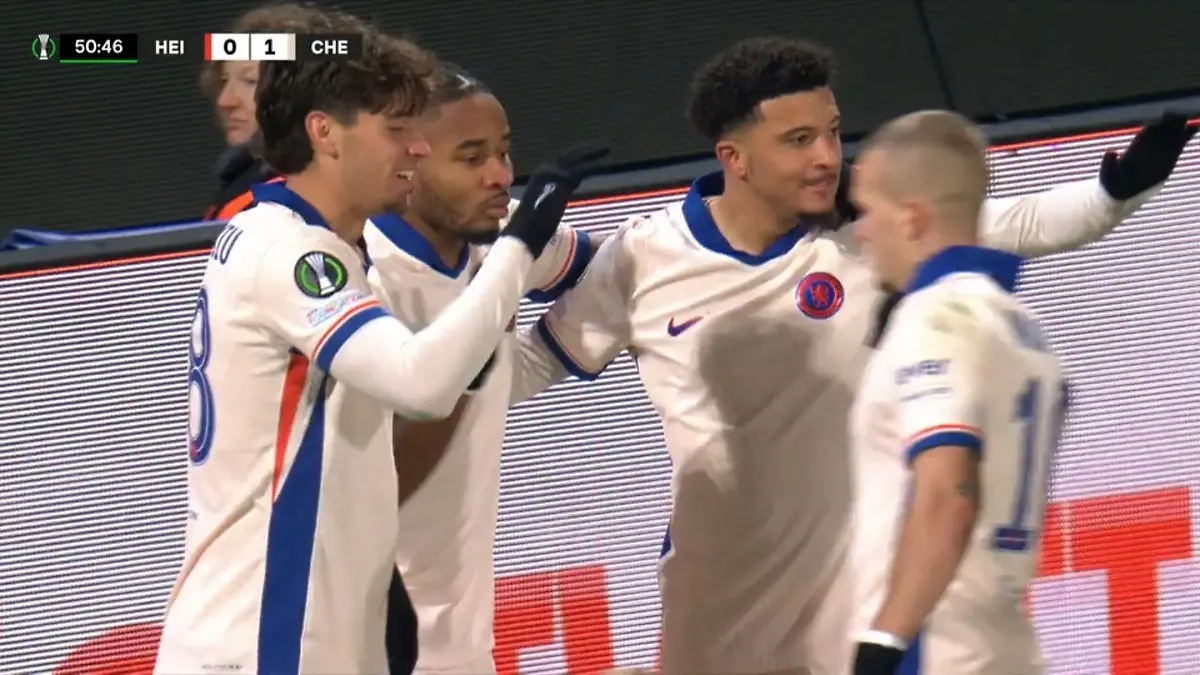 Nkunku trifft:  1. FC Heidenheim im Rückstand Chelsea jubelt
