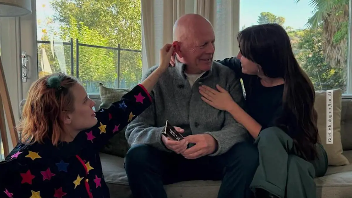 Neues Foto von Bruce Willis geht ans Herz „Best Dad ever!”
