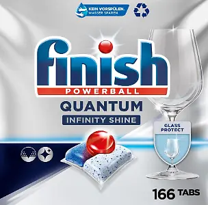 Finish Quantum Infinity Shine Spülmaschinentabs (166 Tabs)