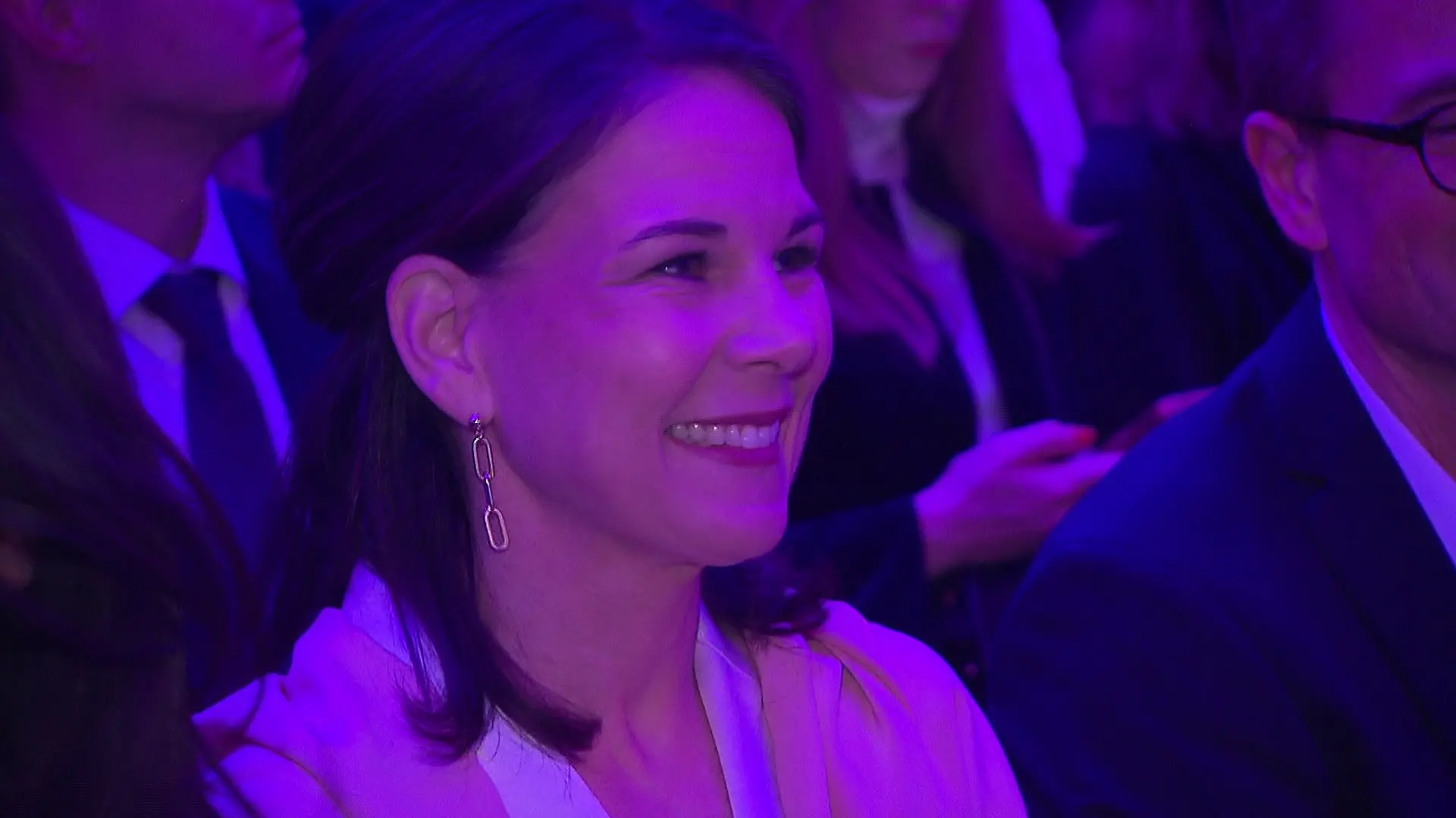 Anlässlich des GermanDream-Awards 2024 hält die Außenministerin eine Rede