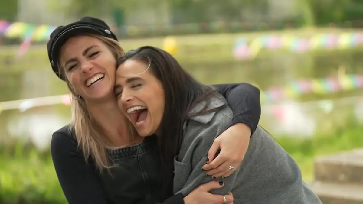 Sarah  & Amira  verbindet mehr als Tanzen "Let's Dance"-Ladys ganz dicke