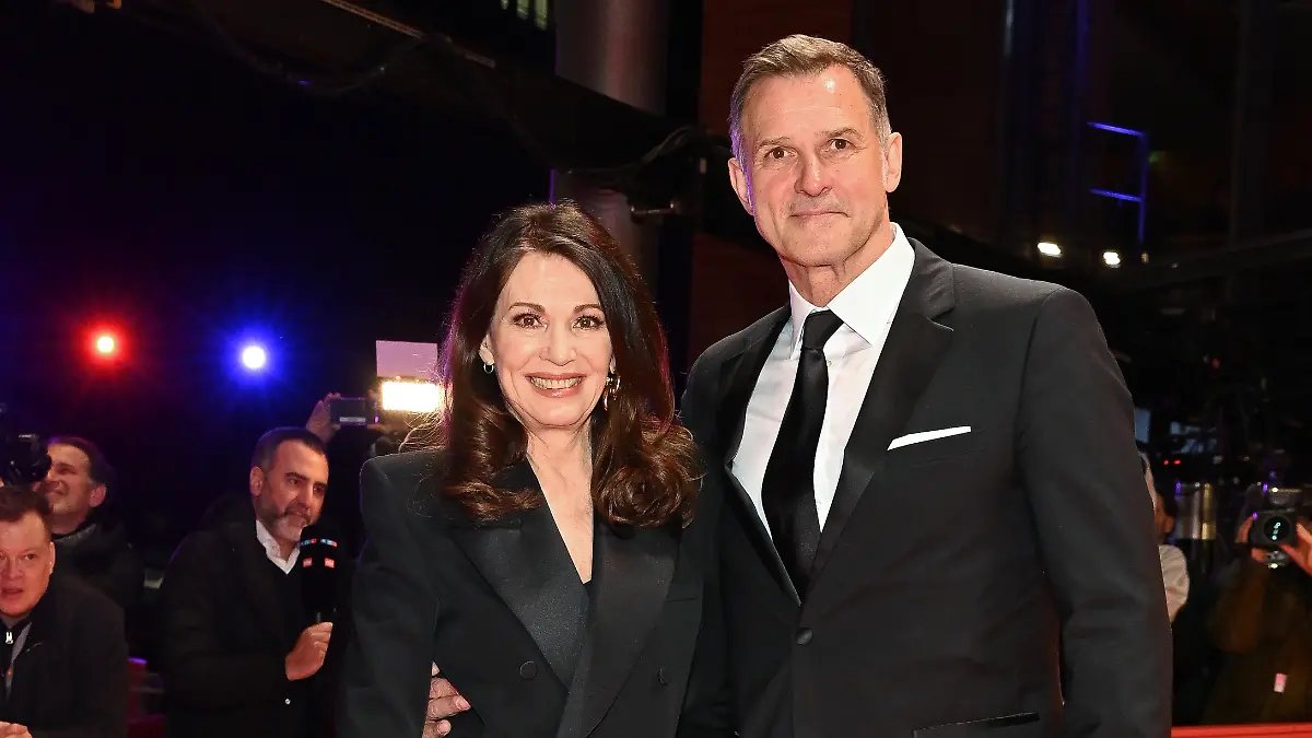 Iris Berben und Heiko Kiesow bei der Berlinale 2023