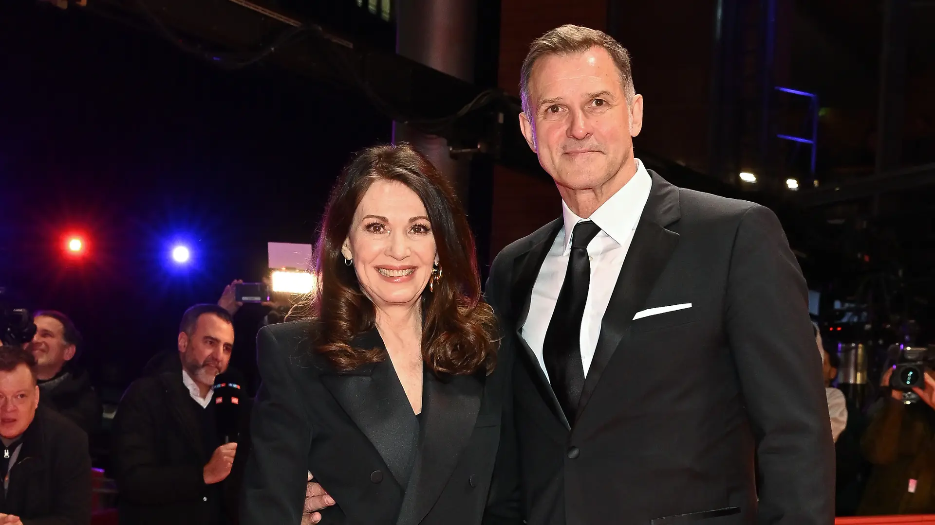 Iris Berben und Heiko Kiesow bei der Berlinale 2023 