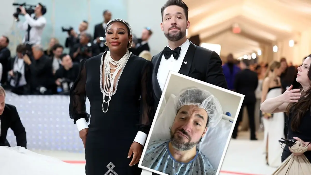 Unternehmer Alexis Ohanian und Ex-Tennisprofi Serena Williams 