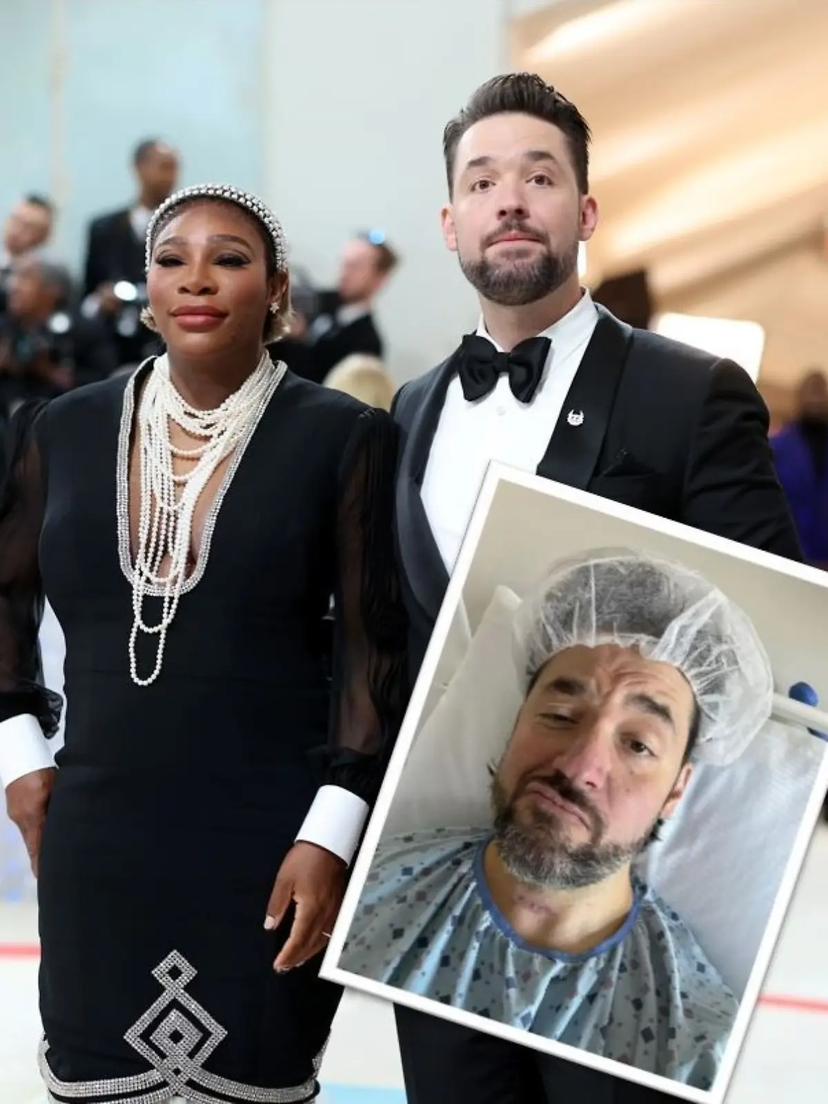 Unternehmer Alexis Ohanian und Ex-Tennisprofi Serena Williams 