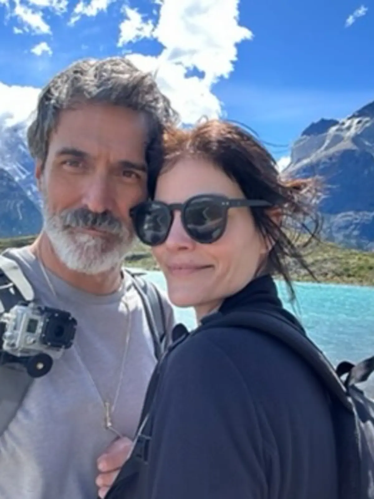 Luciana Curtis und ihr Ehemann Henrique Gendre.