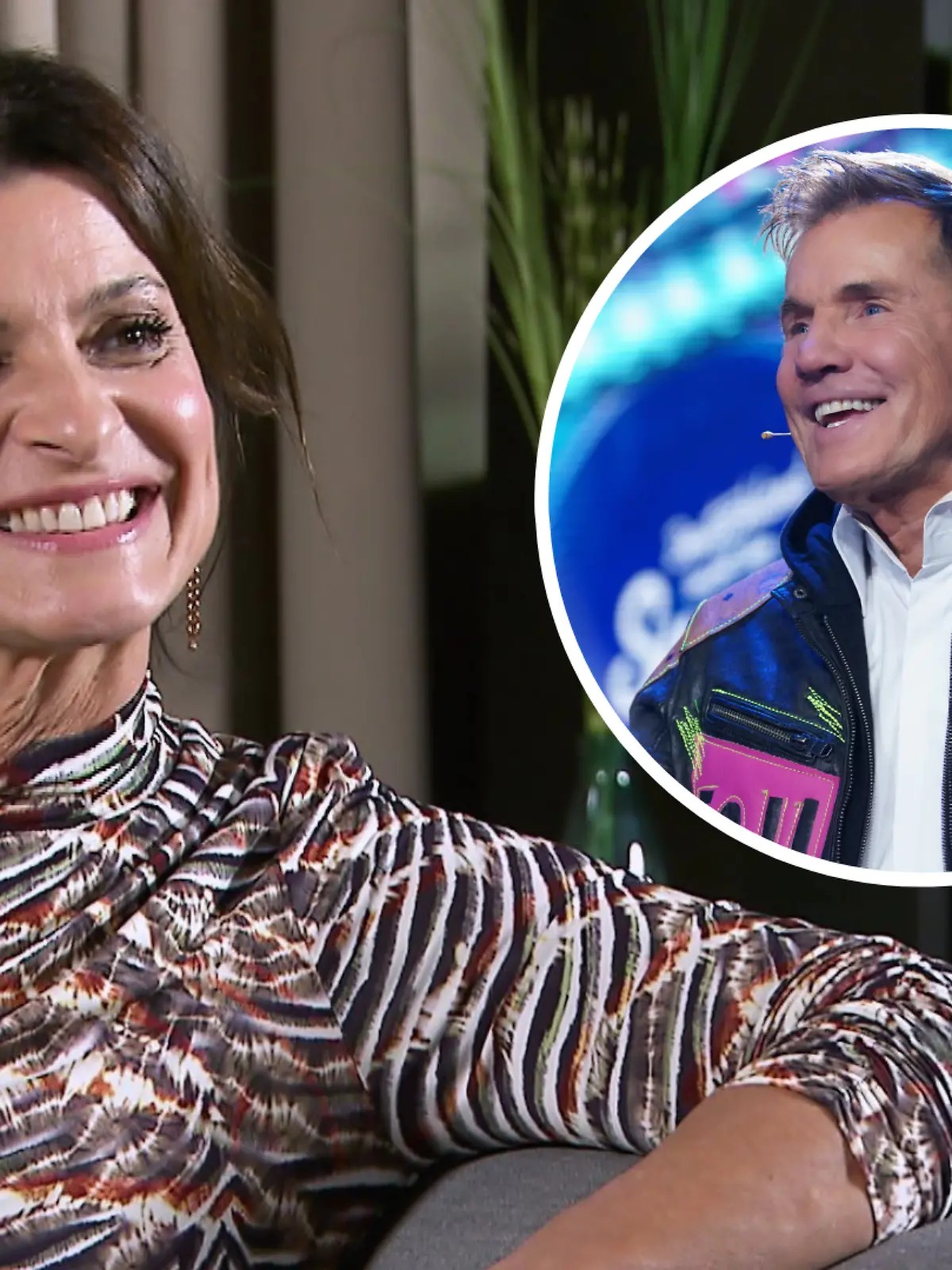 Marlene Lufen spricht bei „Ein Promi ein Joker” über Dieter Bohlen.