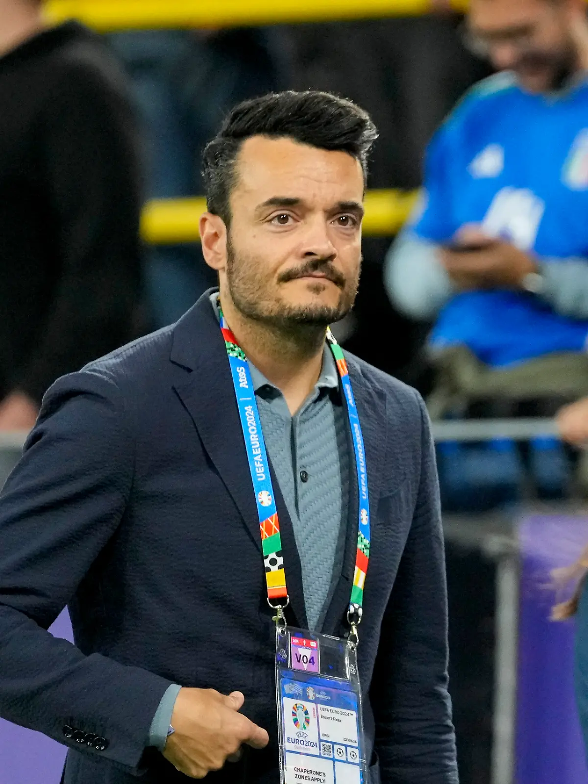 Giovanni Zarrella im Juni 2024 im Dortmunder Fußballstadion