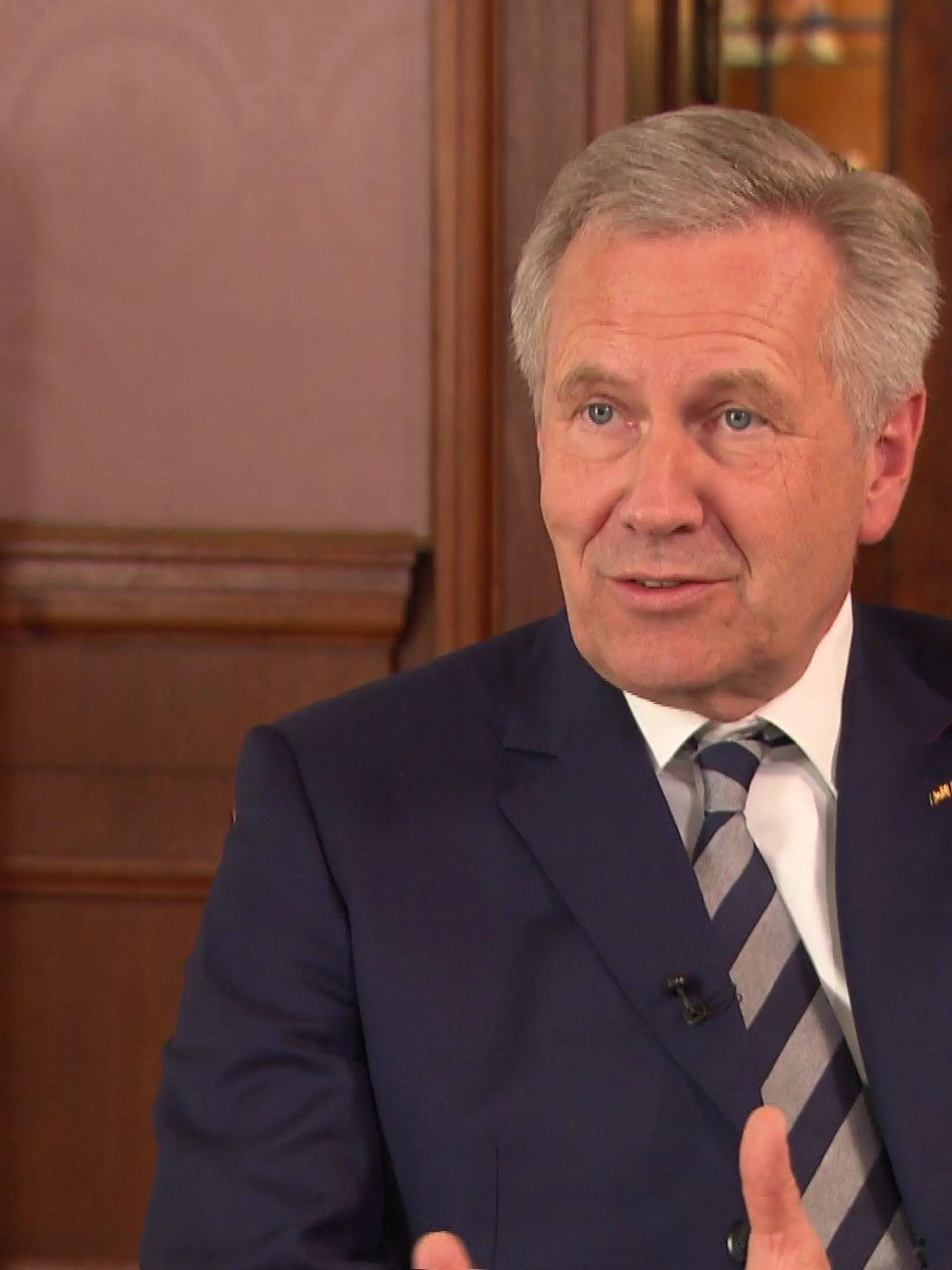 Christian Wulff im "Frühstart".