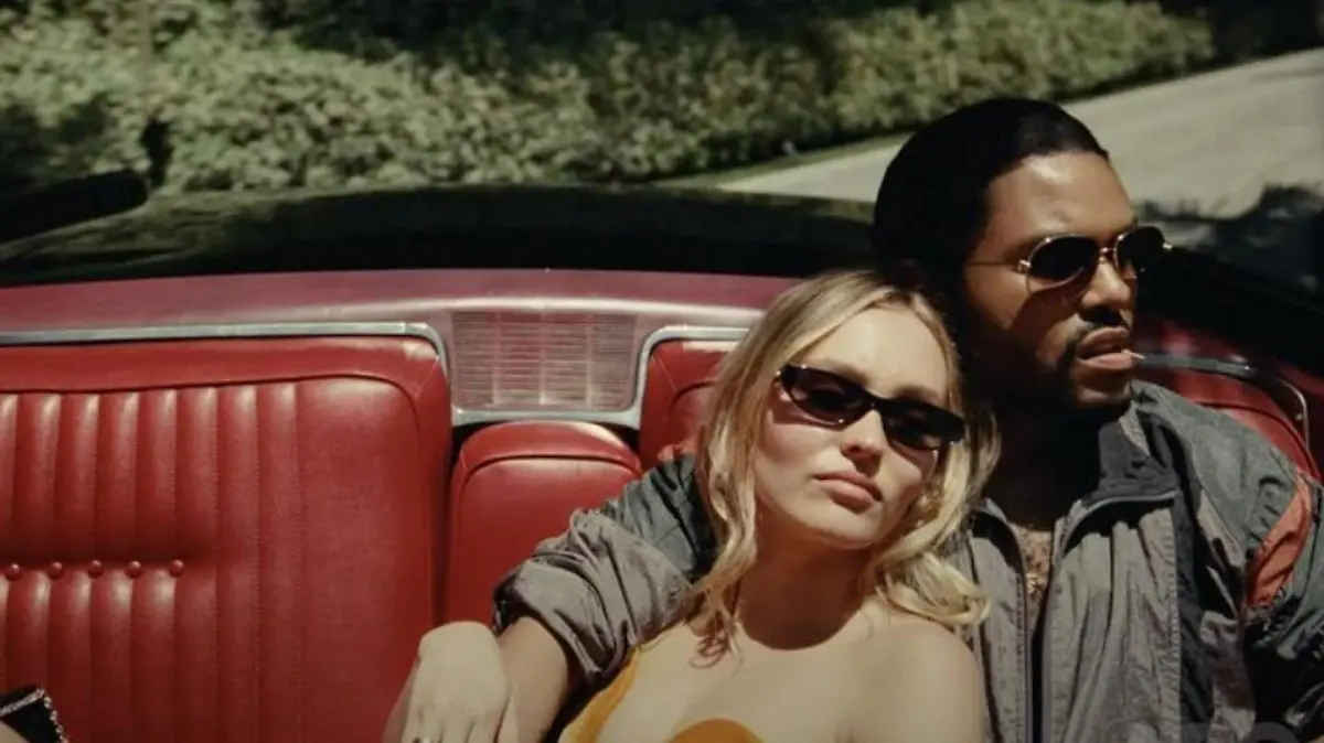 Lily-Rose Depp und "The Weeknd"-Sänger Abel Tesfaye in "The Idol".
