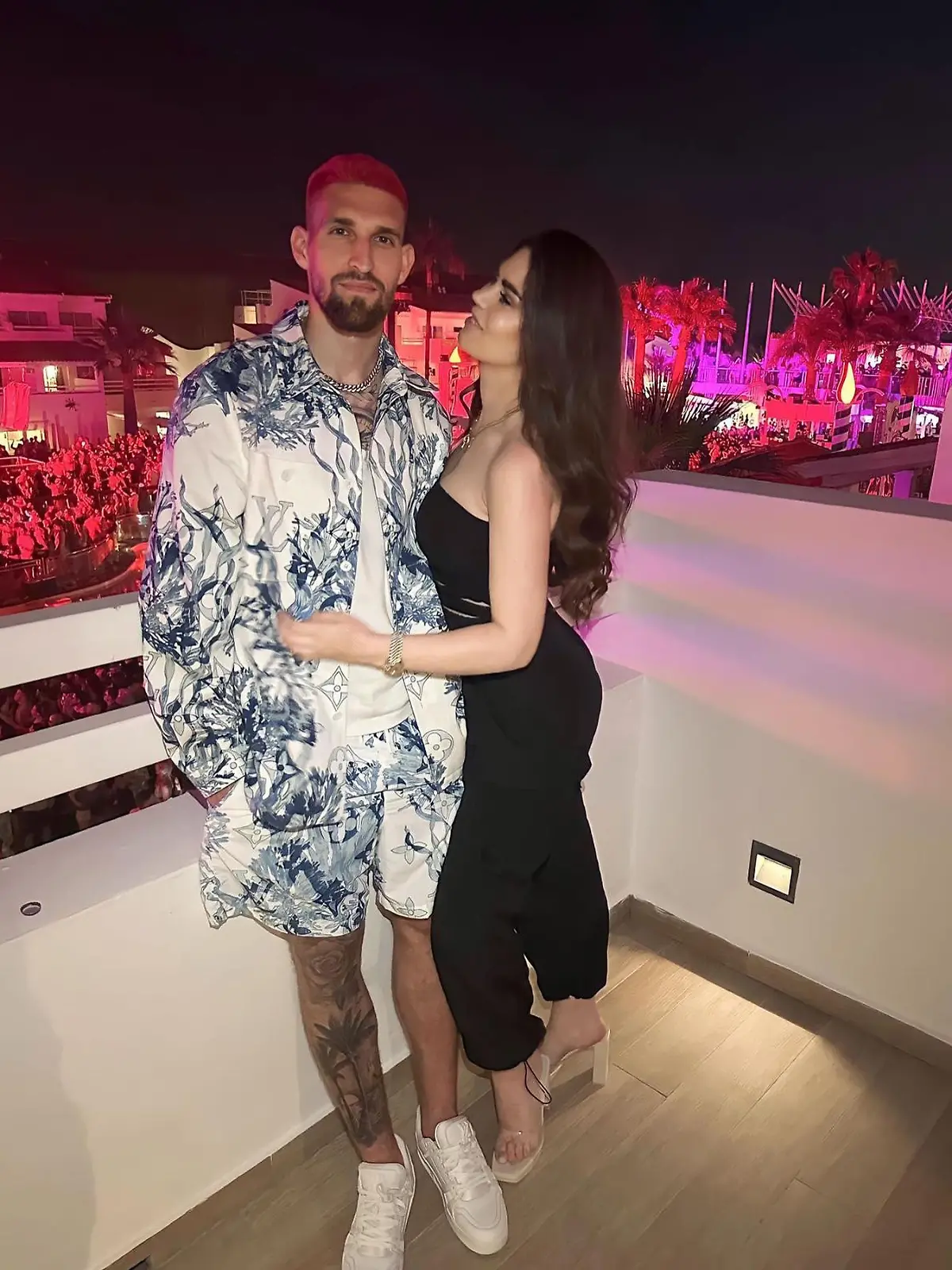 Robert Andrich mit Frau Alicia