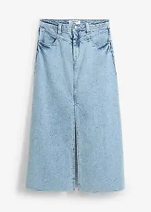 Langer Jeansrock