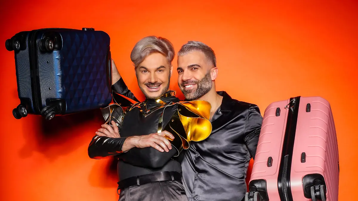 Reality-Ikone Sam Dylan (l., 33) und Rafi Rachek (34)