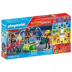 Playmobil 71468 Action Heros - My Figures: Feuerwehr