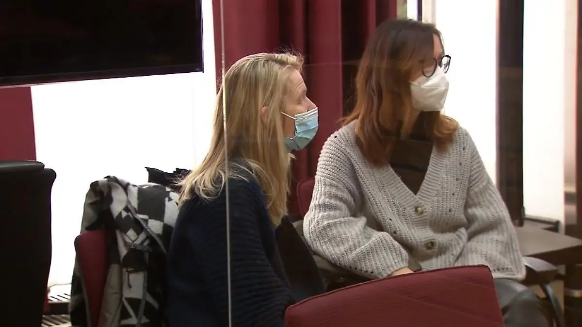 Christina Noack bei der Verhandlung gegen Patrick S.