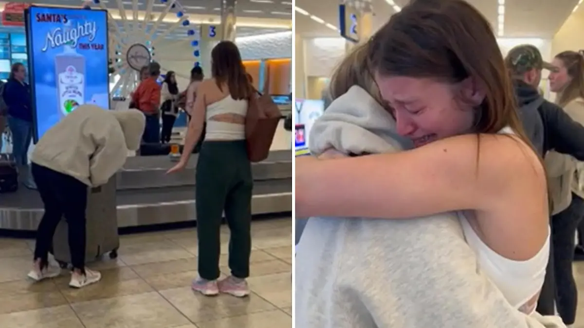 Frau denkt, ihr Koffer wird geklaut – doch dann fliessen Tränen