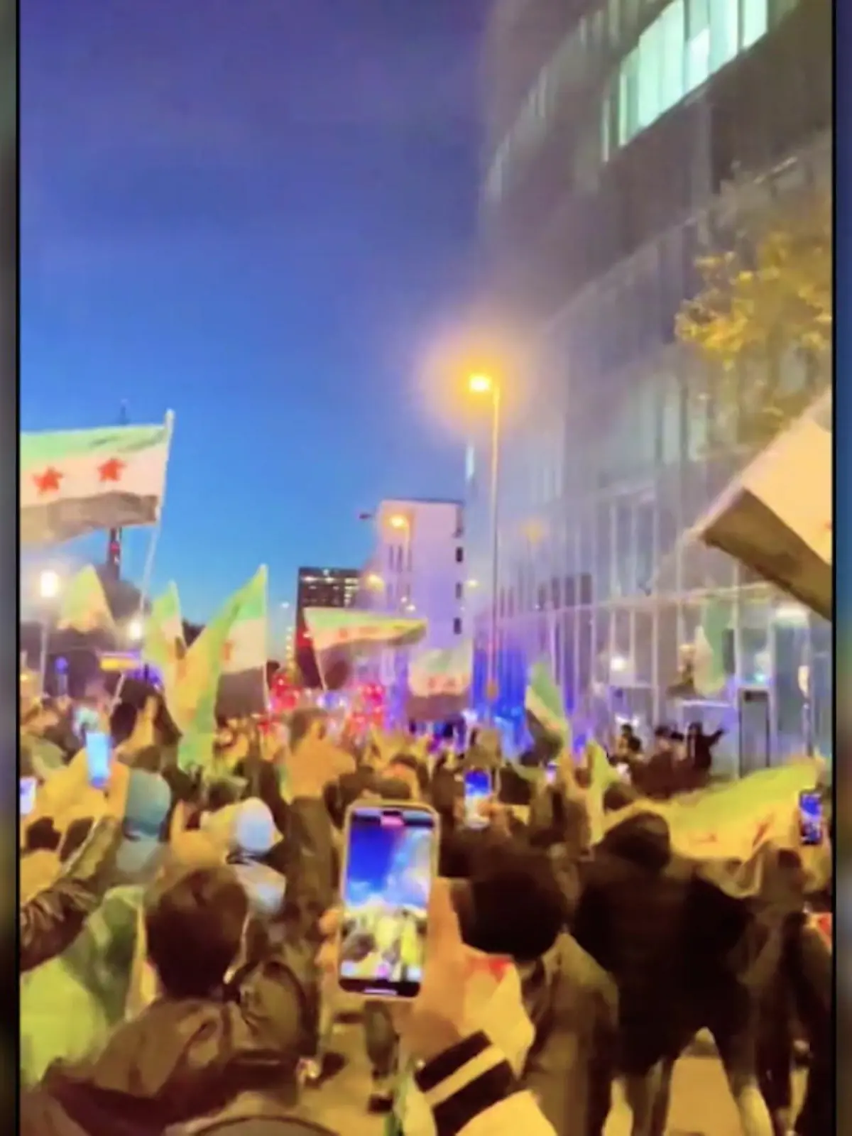 Bild zu: "Demo in Düsseldorf"