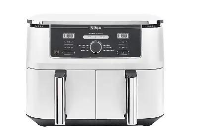 Ninja Foodi Max Dual Zone Heißluftfritteuse (Weiß)