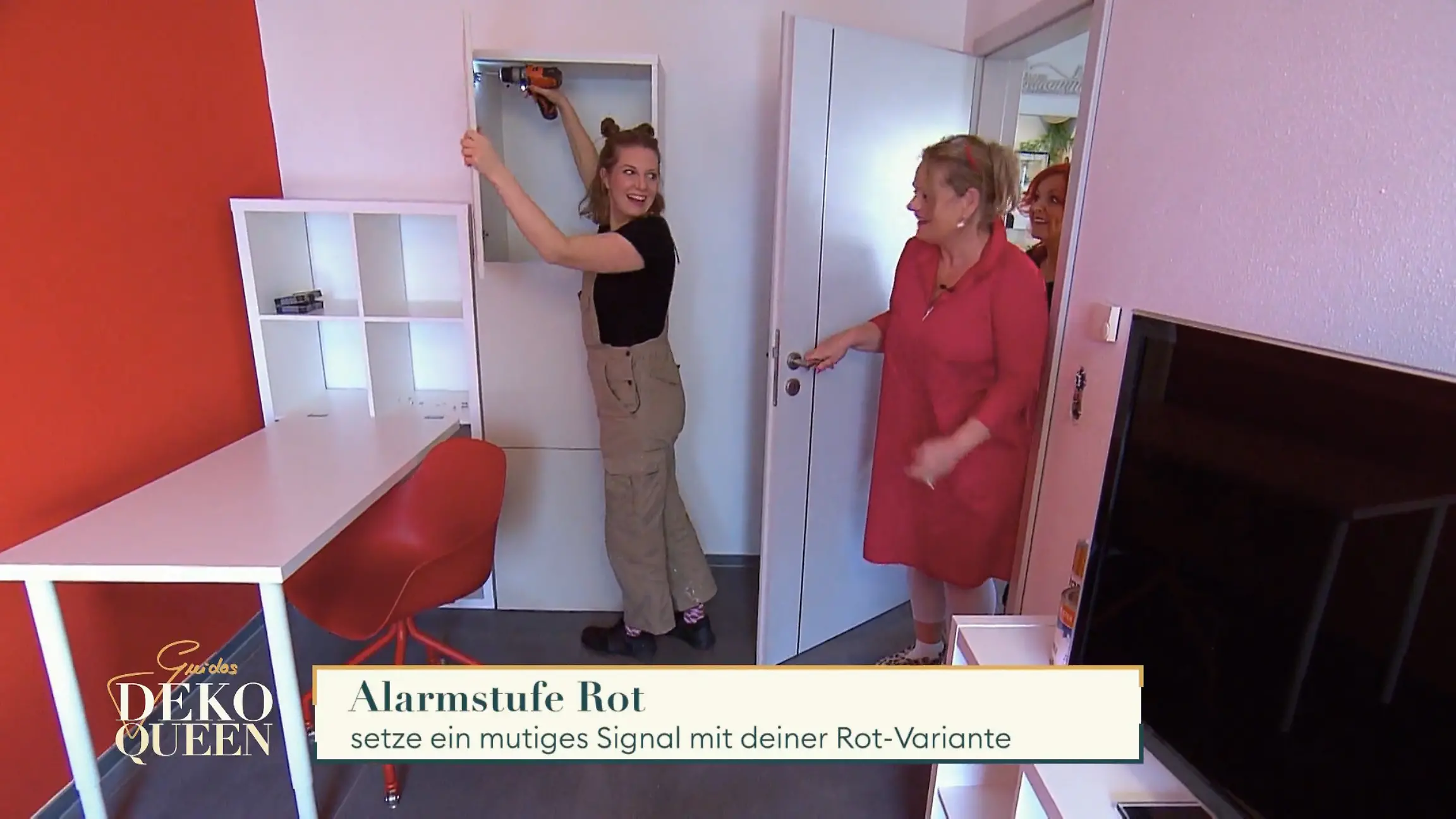 Bild von Ihr Arbeitszimmer ist jetzt Chili-Rot!