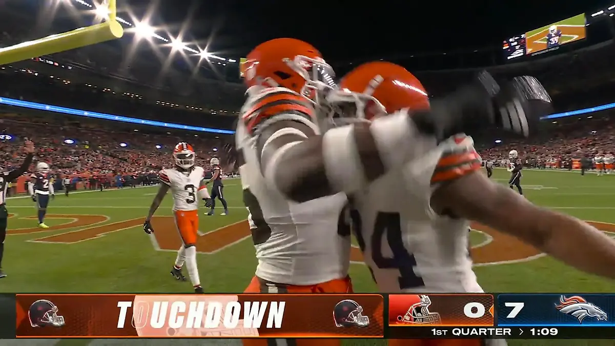 Im direkten Duell in Denver verlieren die Browns gegen die Broncos