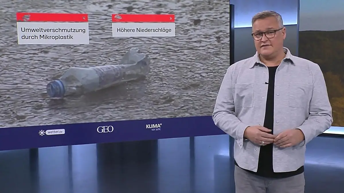 Ein Teufelskreis aus Plastikmüll und Verdunstung Mehr Regen durch Mikroplastik in der Luft