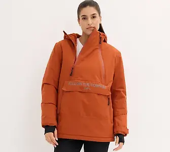 Funktions-Schlupfjacke mit Fleece-Futter