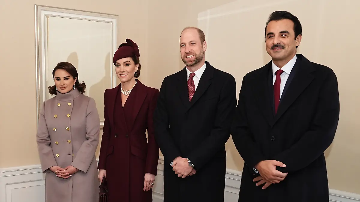 Prinzessin Kate nimmt offiziell ihre royalen Pflichten wieder auf und empfängt gemeinsam mit Prinz William den Emir von Katar, Tamim bin Hamad Al Thani und seine Frau, Scheicha Jawaher bint Hamad bin Suhaim Al Thani in London