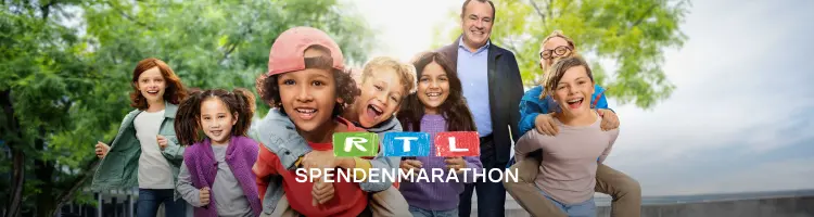 RTL Spendenmarathon Banner Mobile