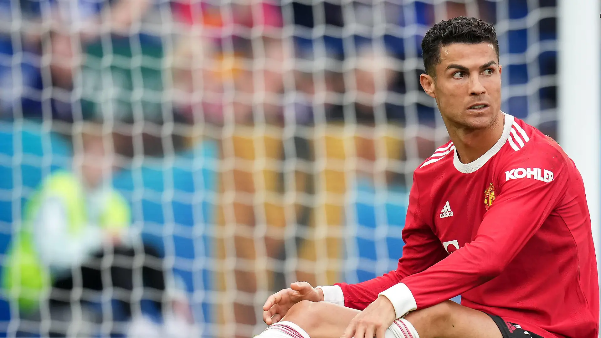 Sport Bilder des Tages Cristiano Ronaldo of Man Utd during the Premier League match between Leicester City and Manchester United, ManU at the King Power Stadium, Leicester, England on 16 October 2021. PUBLICATIONxNOTxINxUK Copyright: xAndyxRowlandx PMI-4477-0024