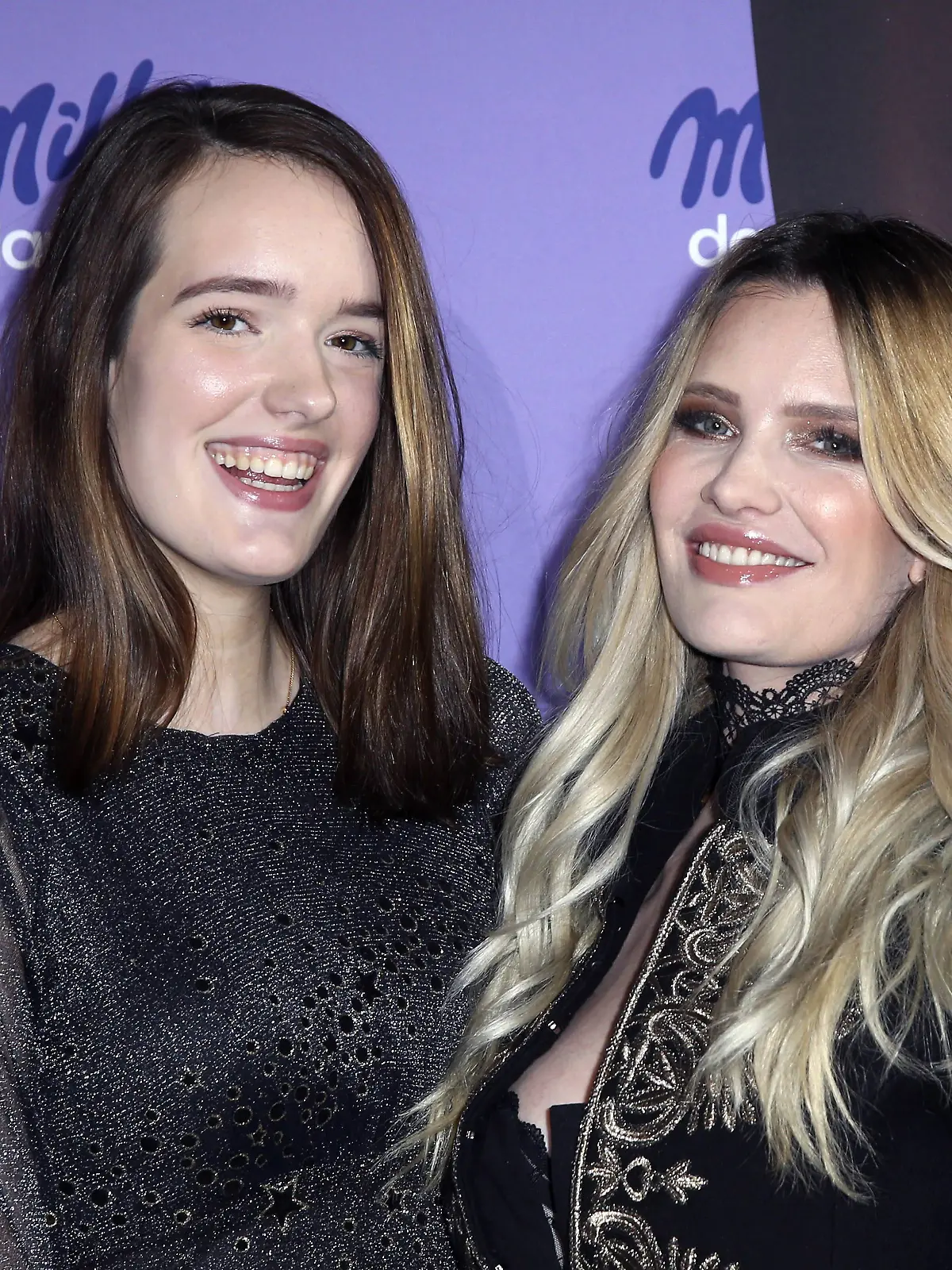 Mirja du Mont mit Tochter Tara Neven du Mont beim Milka Dark Milk Launch Event im East Hotel in Hamburg 2019