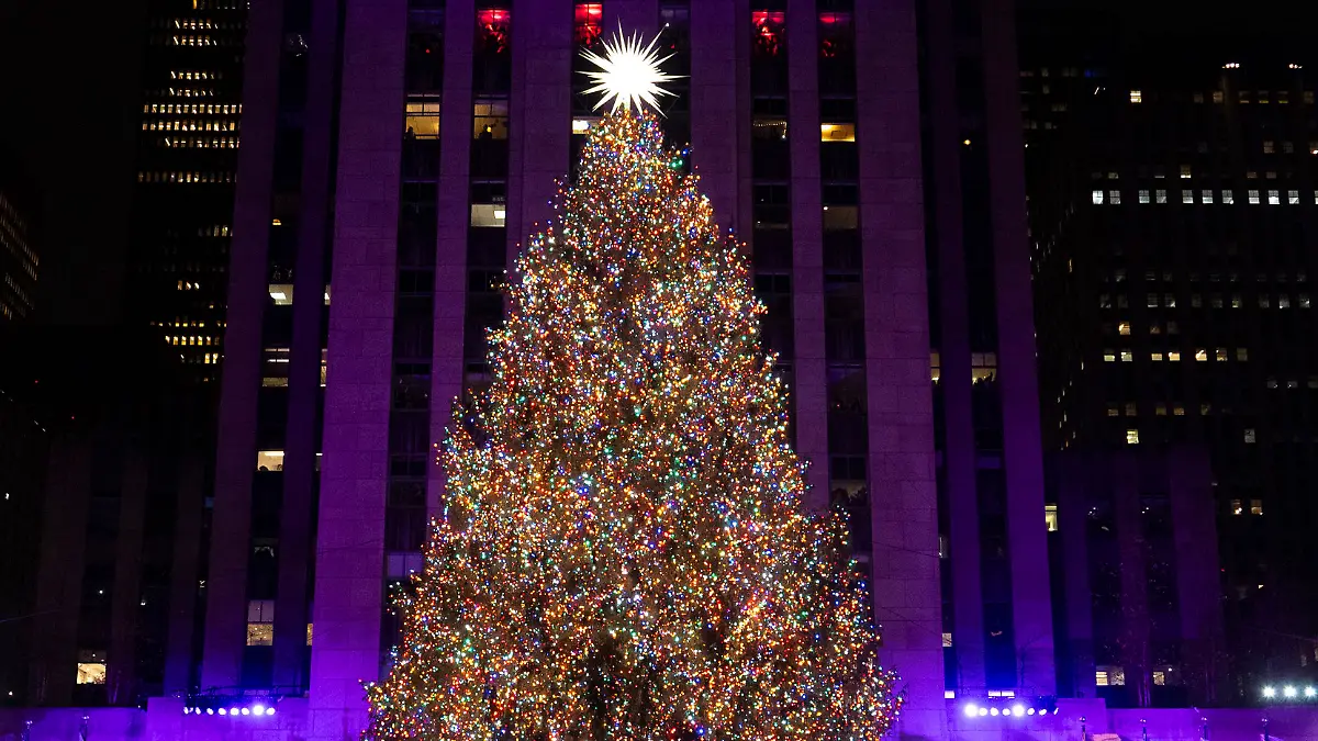 Weihnachtsbaum am Rockefeller Center