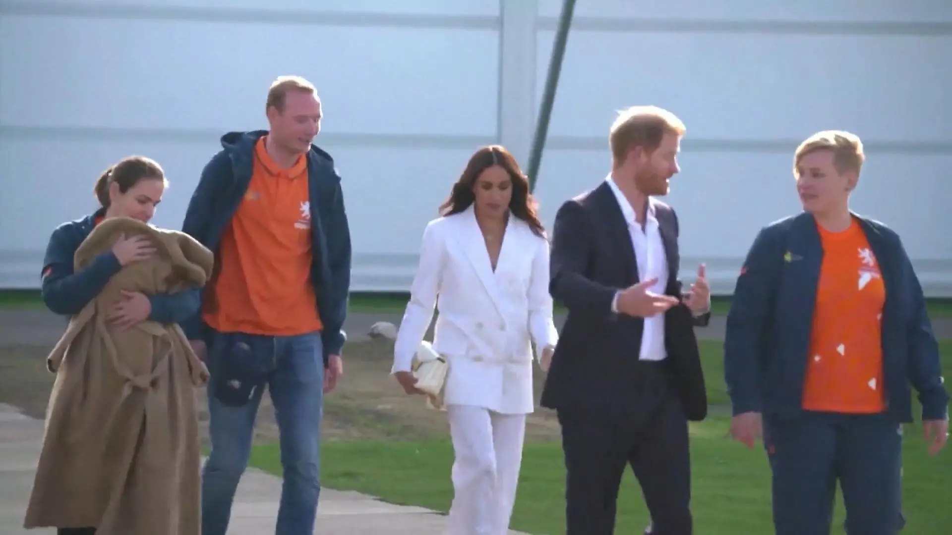 Prinz Harry und Meghan in Den Haag Für die Invictus Games
