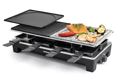 Rommelsbacher Raclette Grill RCS 1350, bis 8 Personen