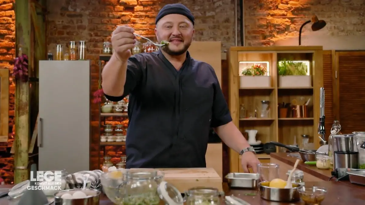 Lege zaubert eine neue Kreation Remouladen-Marmelade