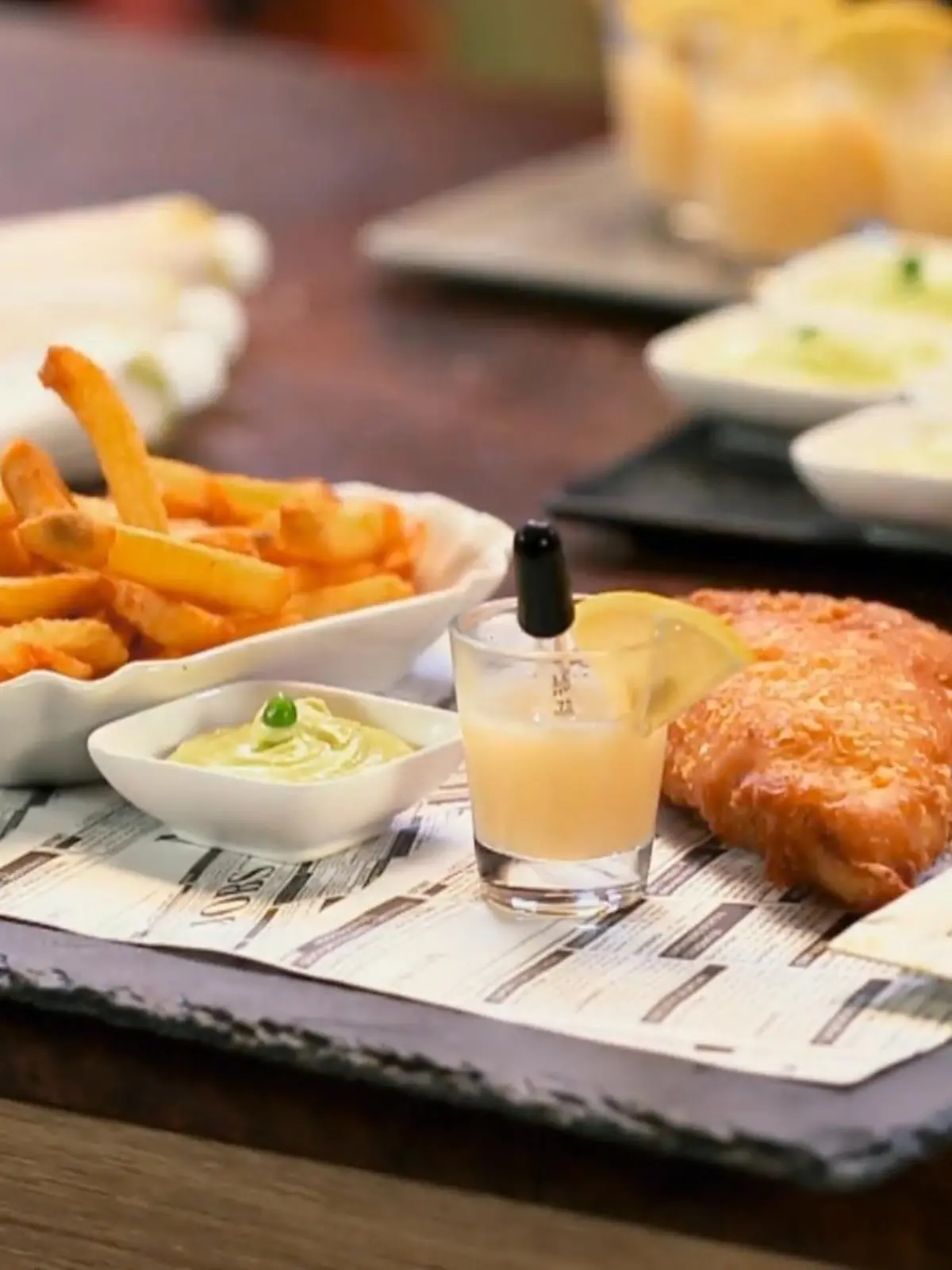 Bild zu: "Sebastian Leges finale Fish & Chips-Kombination"