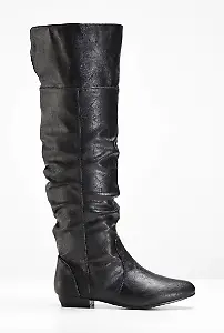 Slouchy Overknee-Stiefel