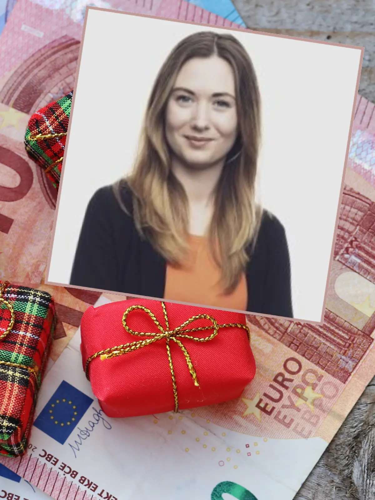 An Weihnachten ist auch Geld als Geschenk in Ordnung! 