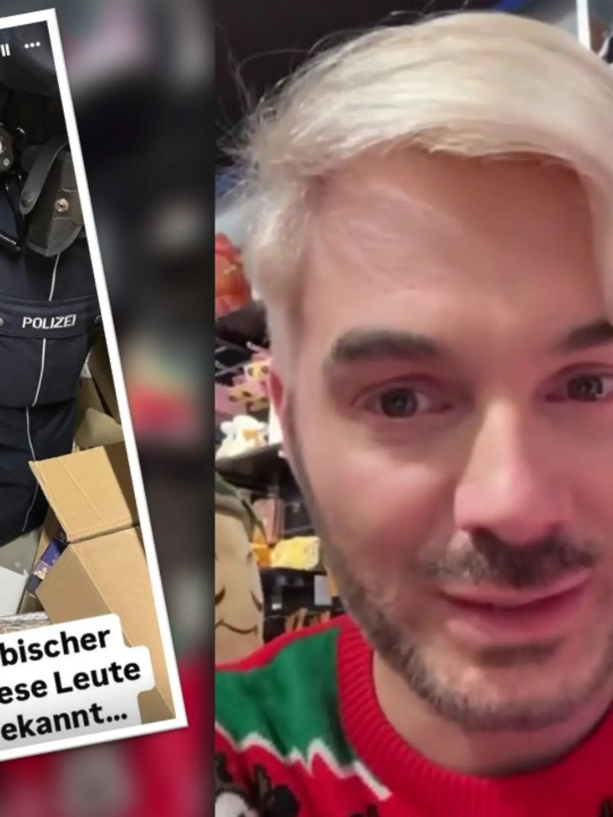 Sam Dylan steht noch etwas unter Schock
