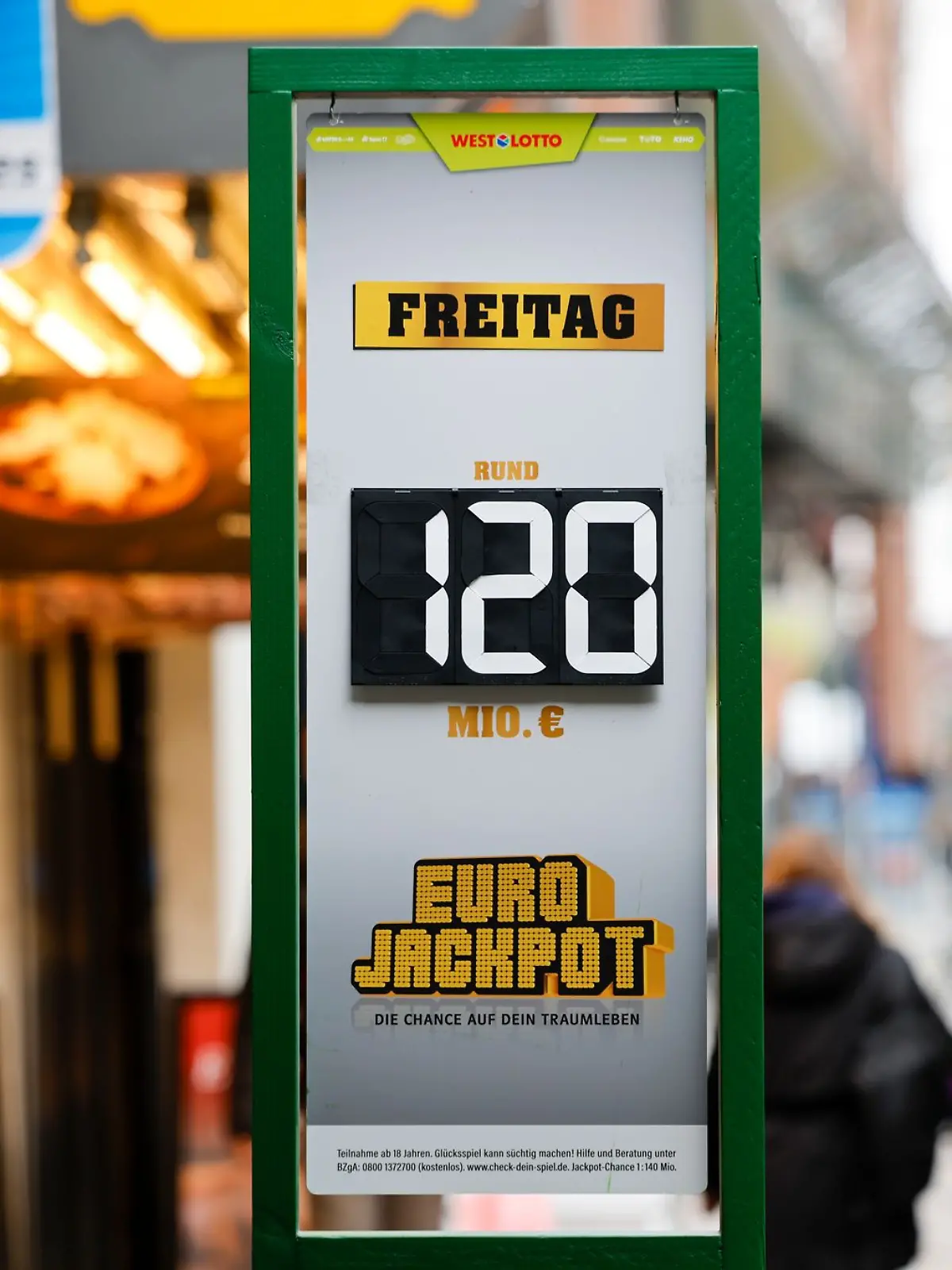 Bild zu: "Zwei Deutsche teilen sich 120-Millionen-Gewinn "