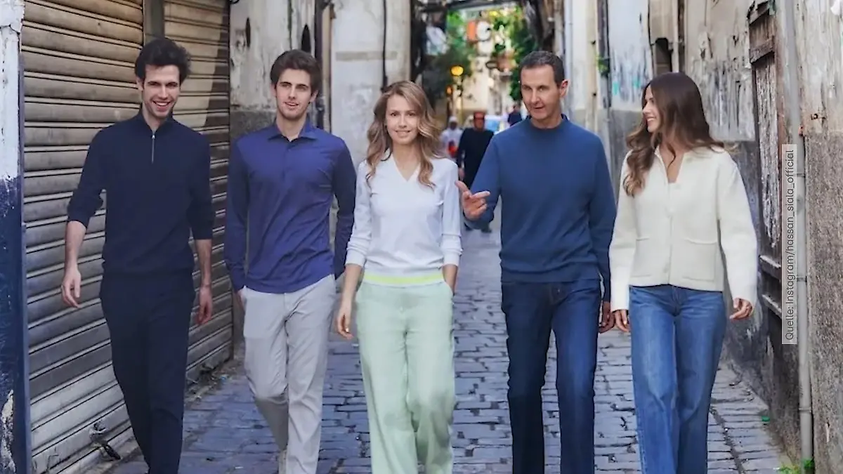 Diktator Assad schickt seine Frau und seine Kinder zu Putin. Die Lage in Syrien verschlechtert sich dramatisch