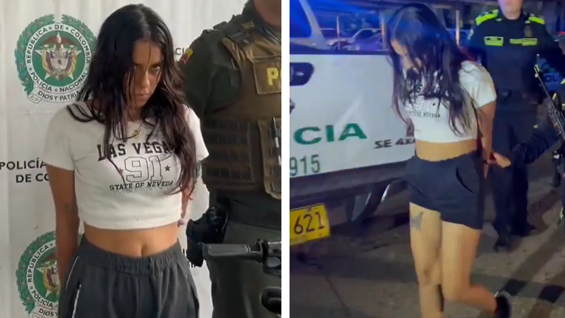 Die berüchtigte Auftragsmörderin Karen Julieth Ojeda Rodriguez wurde gemeinsam mit ihrem Komplizen „Leopoldo“ von der kolumbianischen Polizei gefasst.