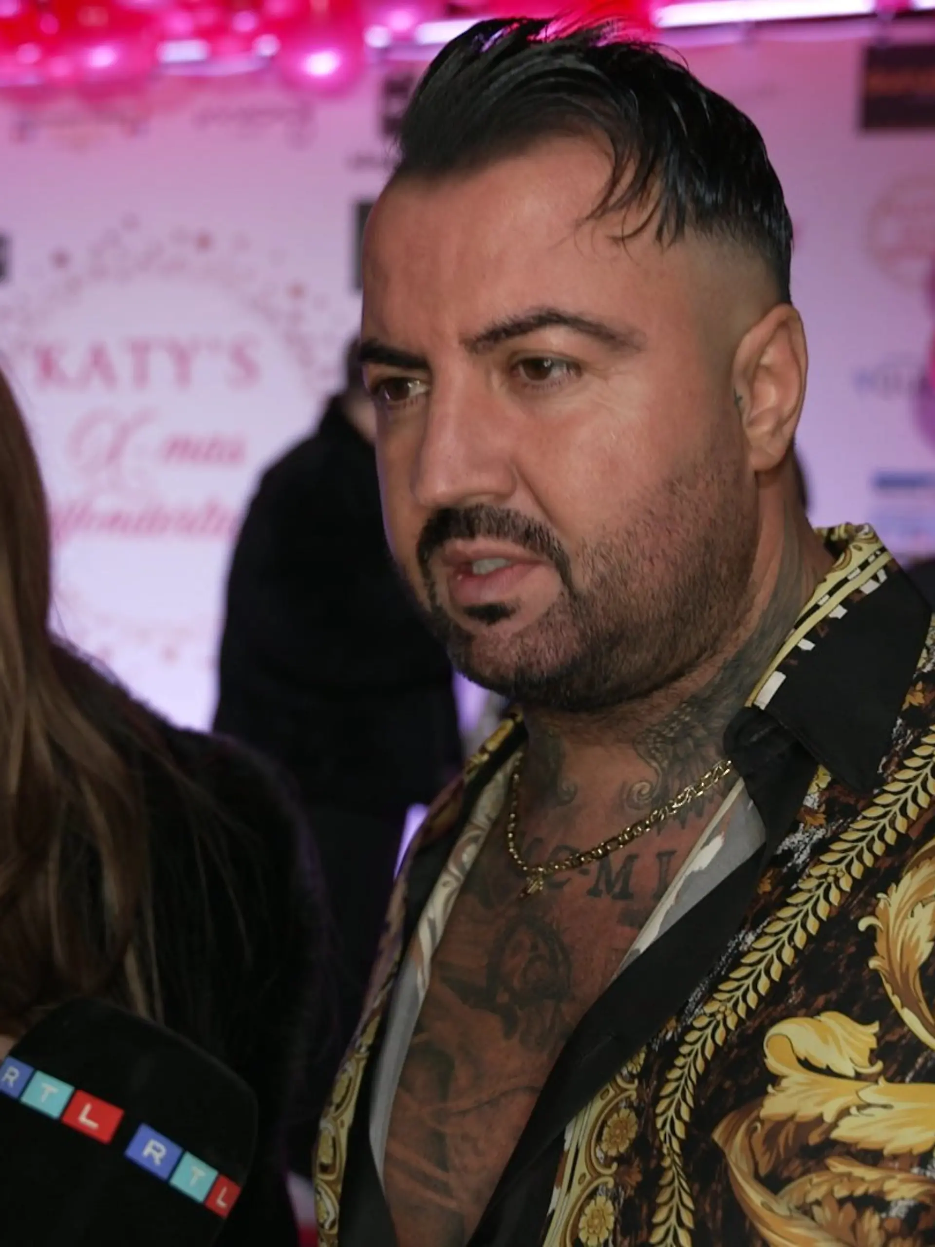 Cosimo Citiolo und seine Nathalie Gaus im RTL-Interview