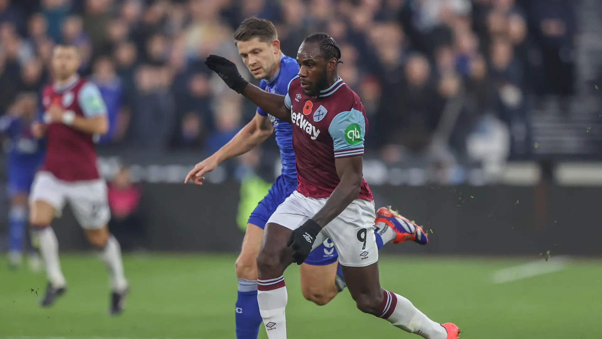 Sturmpartner von Niclas Füllkrug bei West Ham United: Der Brite Michail Antonio