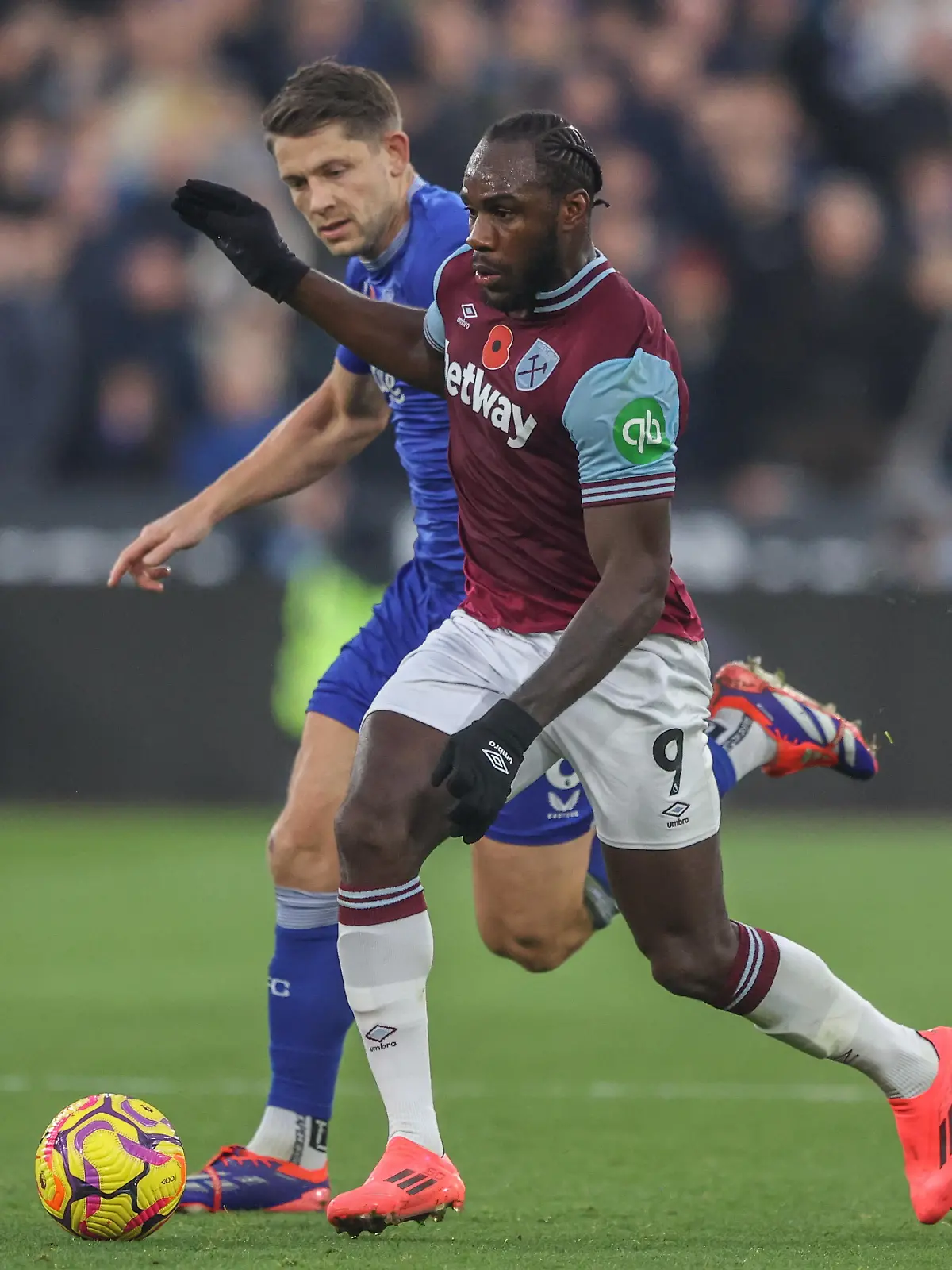 Sturmpartner von Niclas Füllkrug bei West Ham United: Der Brite Michail Antonio
