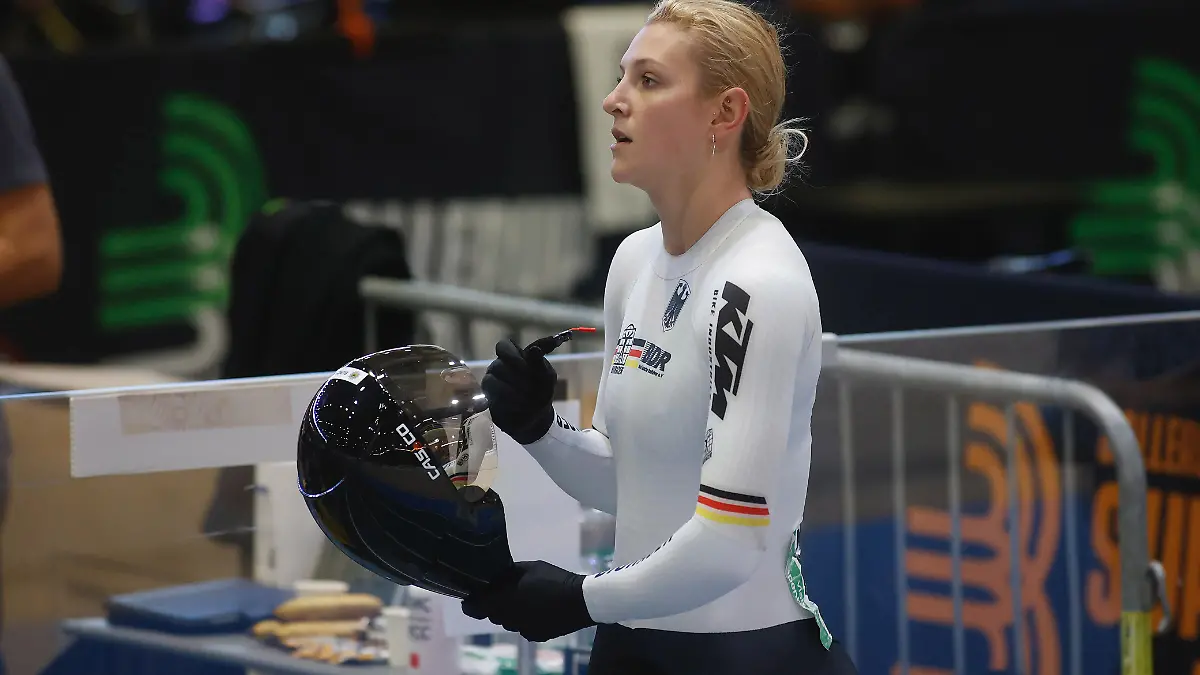 Alessa-Catriona Pröpster bei der Bahn-WM 2024 in Ballerup