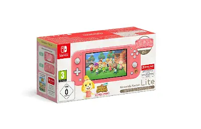 Nintendo Switch™ Lite Animal Crossing: New Horizons – Melinda-Edition + 12 Monate Nintendo Switch Online