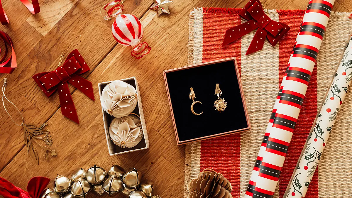 Schmuckgeschenke für Weihnachten.