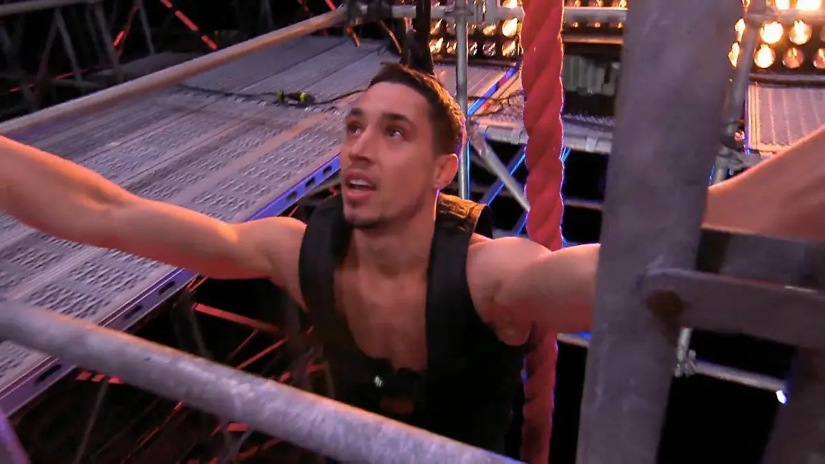 René Casselly erreicht Buzzer eine Sekunde zu spät Ninja Warrior Germany 2024