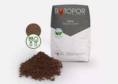 Rotopor Lava Körnung 2-8 mm